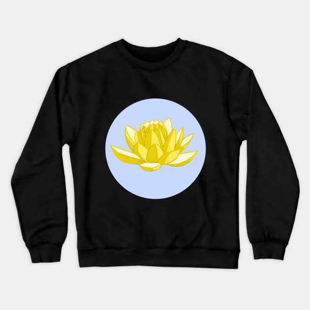 Banana Flower Crewneck Sweatshirt by Berkanna